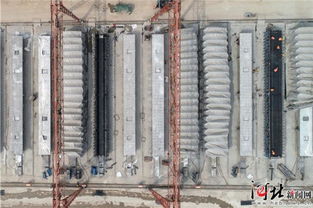 北京新机场北线高速公路廊坊段施工正酣